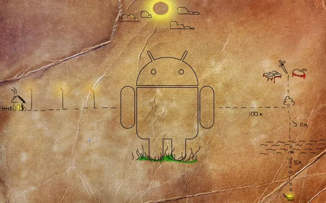 Android Paper Craft Wallpaper