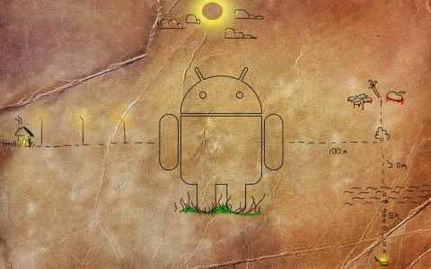 Android Paper Craft Wallpaper