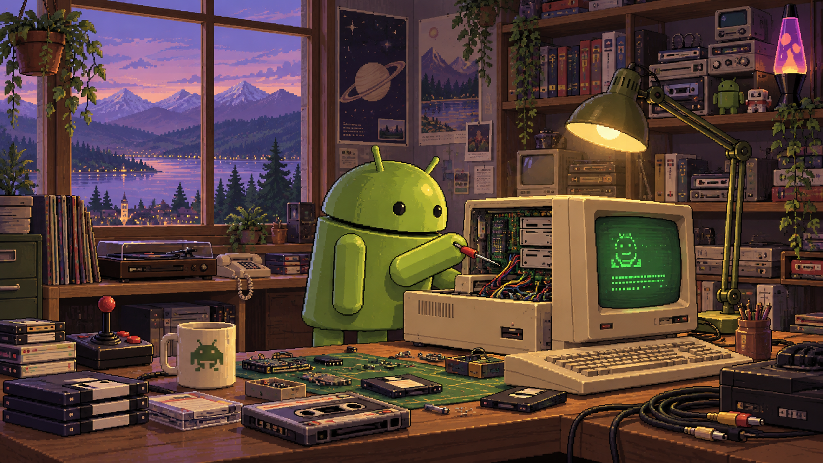 Android Pixel Workshop — Retro Computing