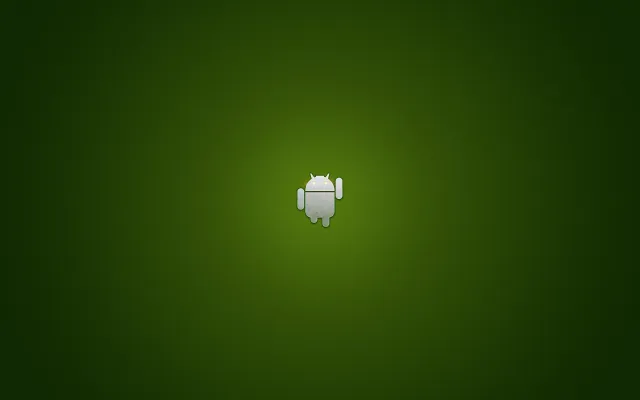 Android Pure Green Wallpaper