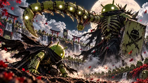 Android Reaper Over the Shrine Army Wallpaper #1538