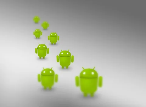 Android Robot Army Wallpaper