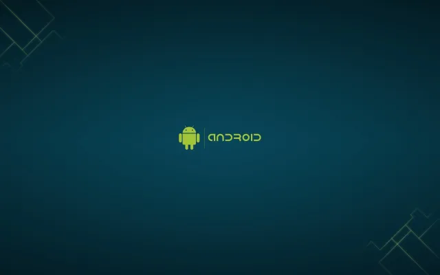 Android Robot Typography Wallpaper