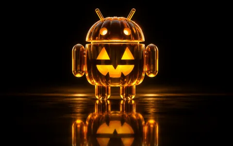 Android Smoked Amber Glass — Amber Mirror