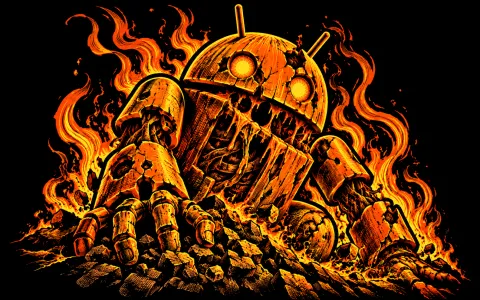 Android Undead Woodcut — Zombie Inferno