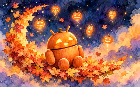 Android Watercolor Lanterns — Pumpkin Expressions