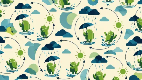 Android Weather Cycle Wallpaper #1551