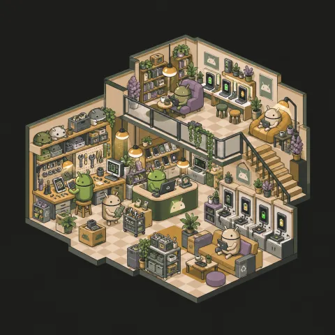 Android Workshop Lounge — Cozy Room