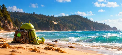 Android’s Coastal Adventure