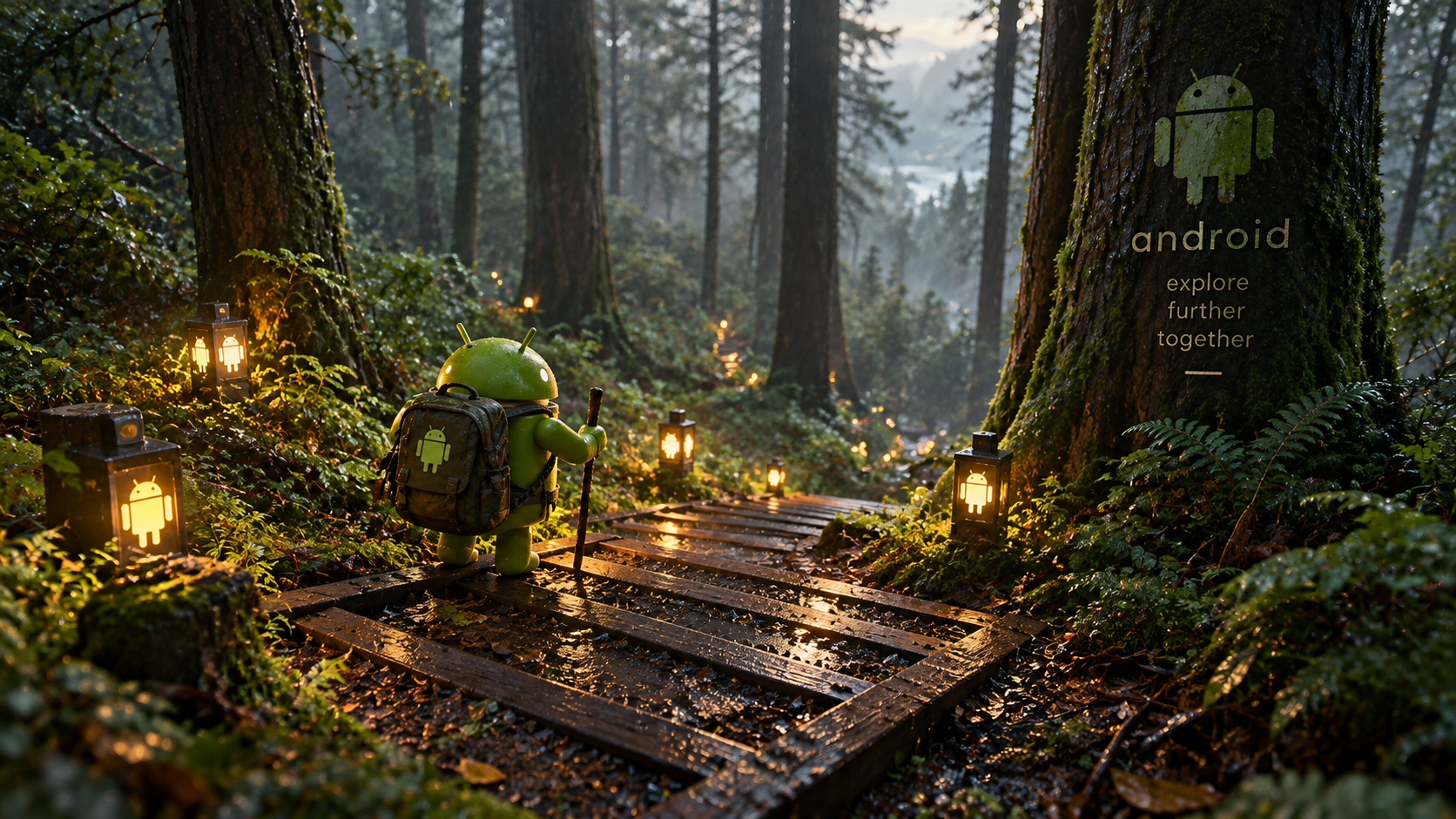 Android’s Misty Forest Adventure