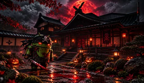 Blood Moon DroidPirate Temple Wallpaper #1567