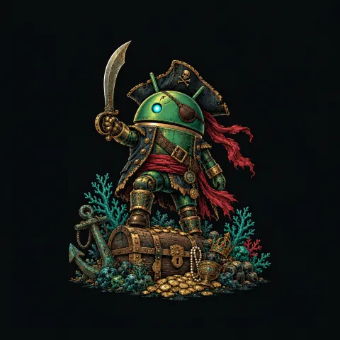 DroidPirate Engraved Captain — Original Collection