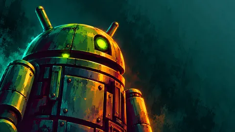 Droidpirate in Teal Shadow