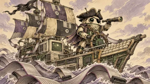 DroidPirate Motherboard Ship