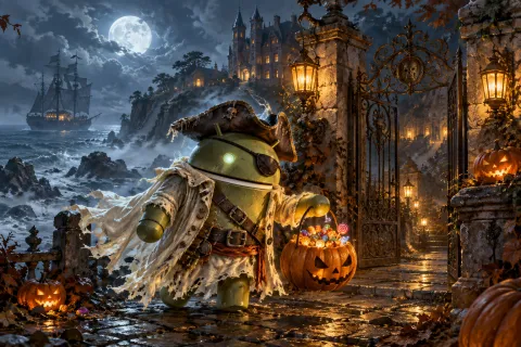 DroidPirate Spectral Candy Treasure — Ghost Candy