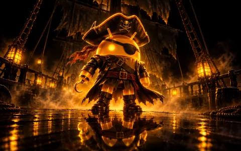 DroidPirate Spectral Deck — Amber Mirror