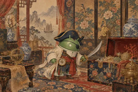 DroidPirate Treasure Salon — Silk Palace