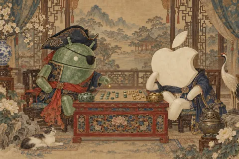 DroidPirate vs Apple Board Game — Silk Palace