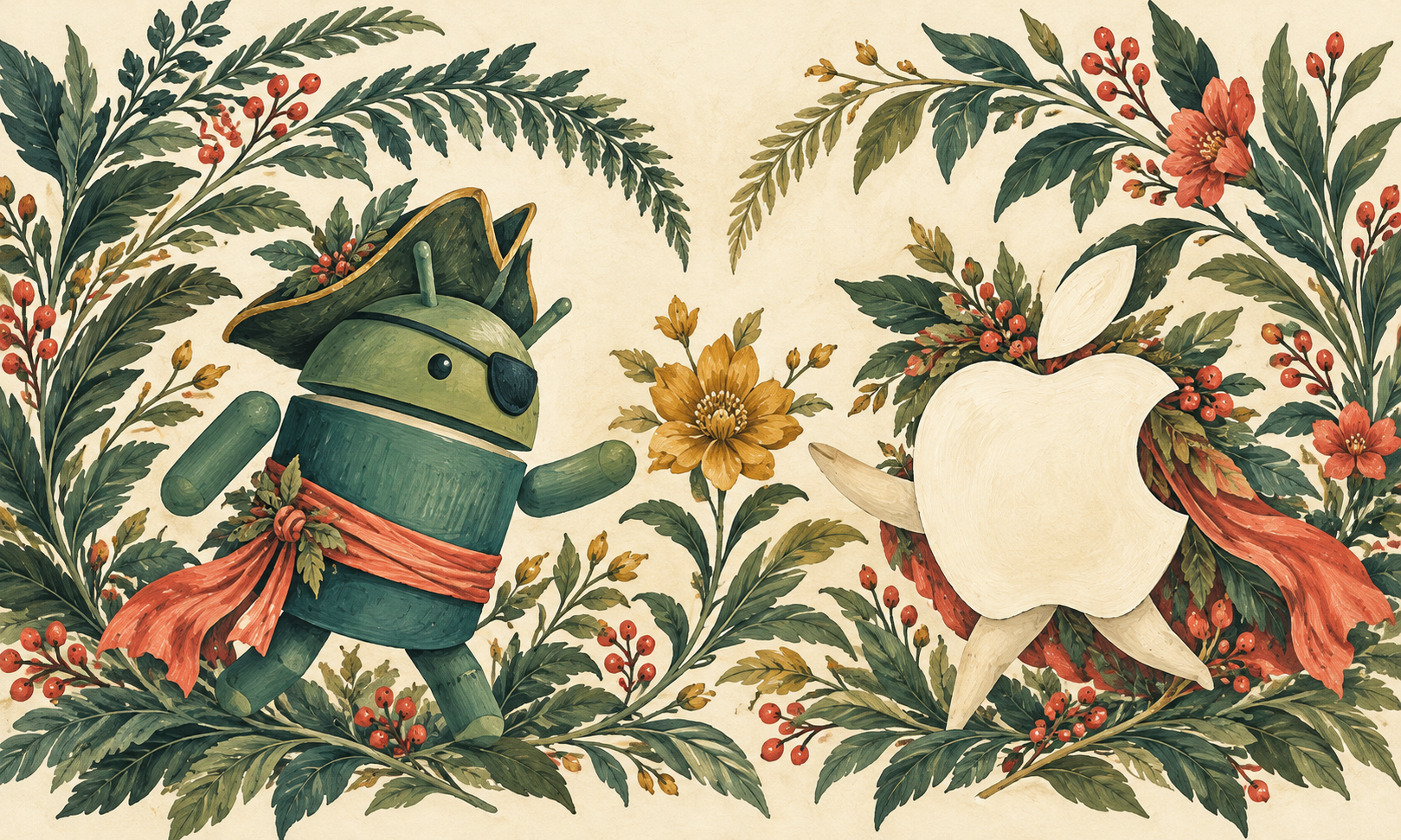 DroidPirate vs Apple Golden Blossom — Botanical