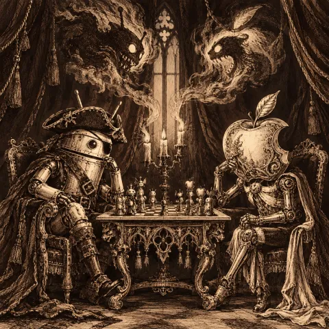 DroidPirate vs Apple Gothic Chess — Gothic Ink