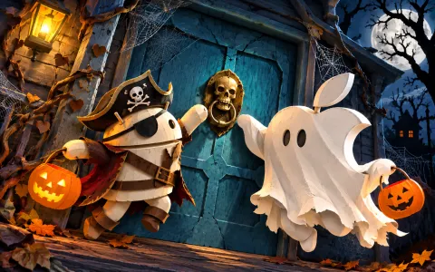 DroidPirate vs Apple Paper Candy Race