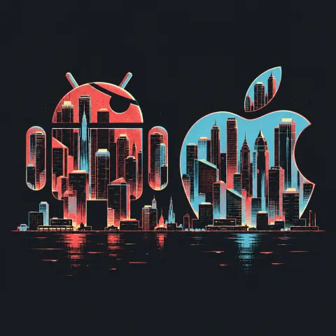DroidPirate vs Apple Urban Rivals — Coral Skyline