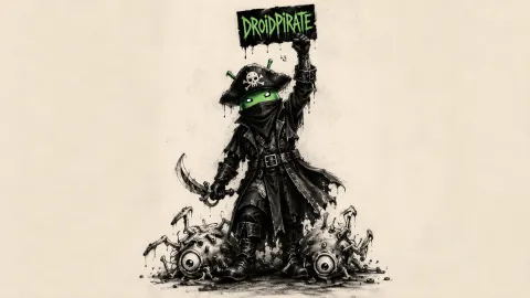 Droidpirate’s Neon Triumph