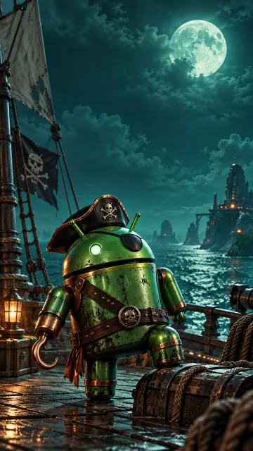 Moonlit Droidpirate