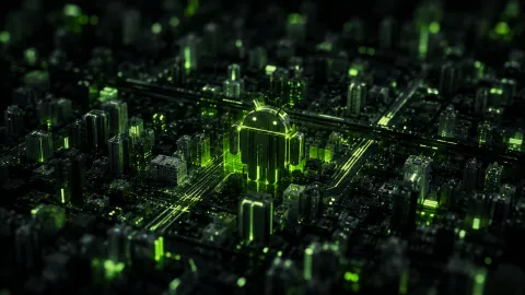 Neon Android Circuit City