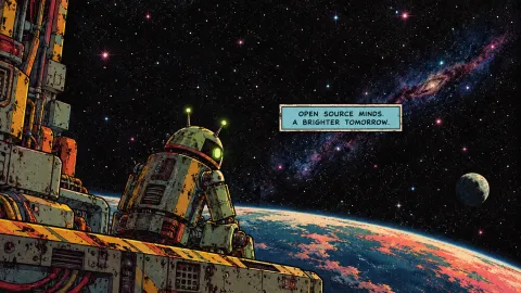 Open Source Droid Among the Stars